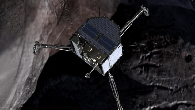 imagen Tras una "siesta" de 7 meses, se despertó Philae