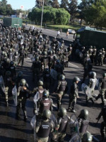 Buenos Aires: aplicaron el protocolo antipiquetes para liberar la Panamericana