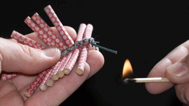 imagen Bajó el número de heridos por pirotecnia