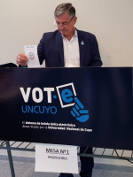 Daniel Pizzi emitió su voto en Agrarias