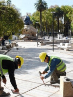 La plaza San Martín será inaugurada el 25 de mayo