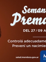 Mendoza celebra la semana del prematuro