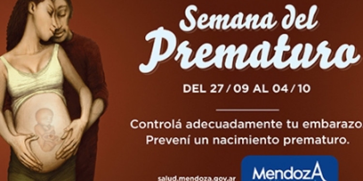 Mendoza celebra la semana del prematuro