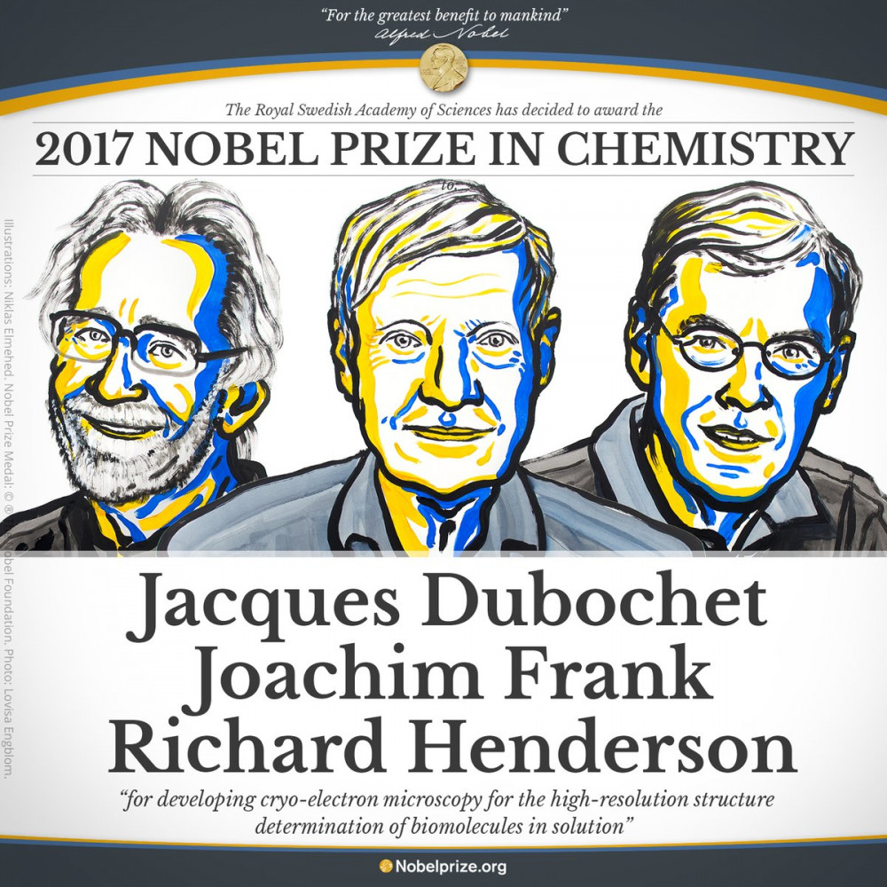 Tres investigadores de biomoléculas ganaron el Nobel de Química