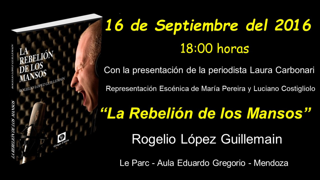 Rogelio Lopez Guillemain presentará su libro este viernes en el Le Parc