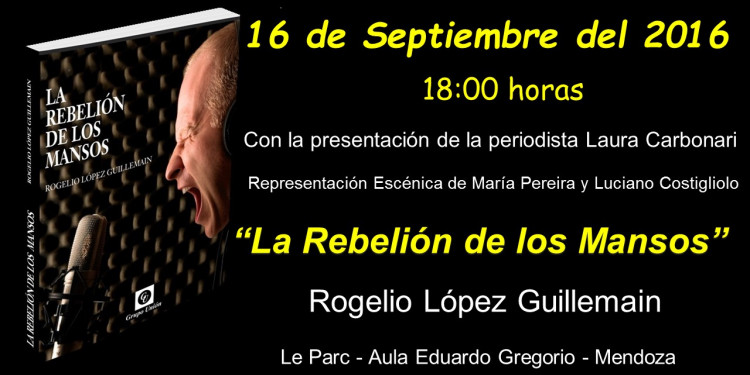 Rogelio Lopez Guillemain presentará su libro este viernes en el Le Parc