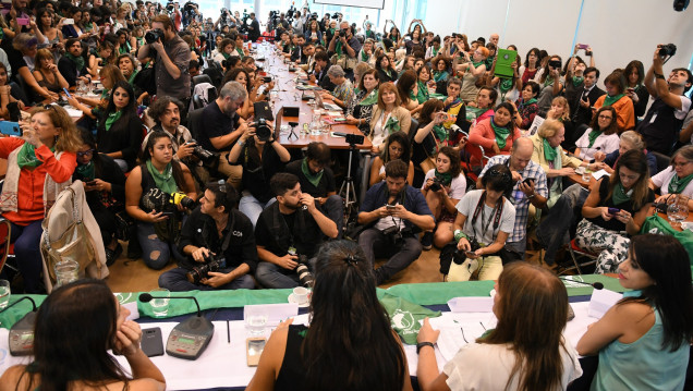 imagen Presentaron el proyecto para legalizar el aborto