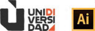 imagen Marca Unidiversidad en Adobe Ilustrator