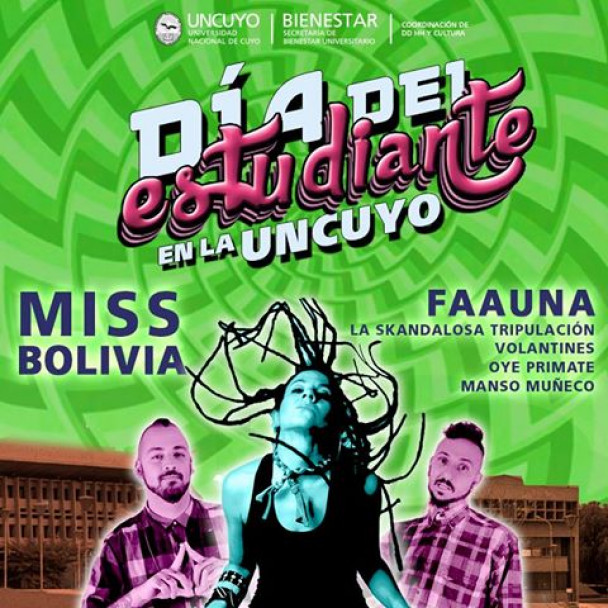 imagen EN VIVO: Miss Bolivia, gratis en la UNCUYO