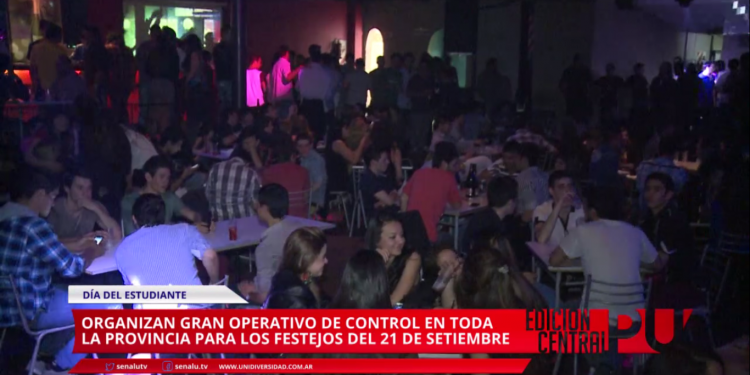 Operativos de control por el día de la primavera