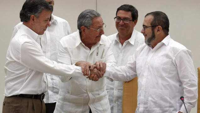 imagen Jornada histórica: todo listo para la firma de paz definitiva