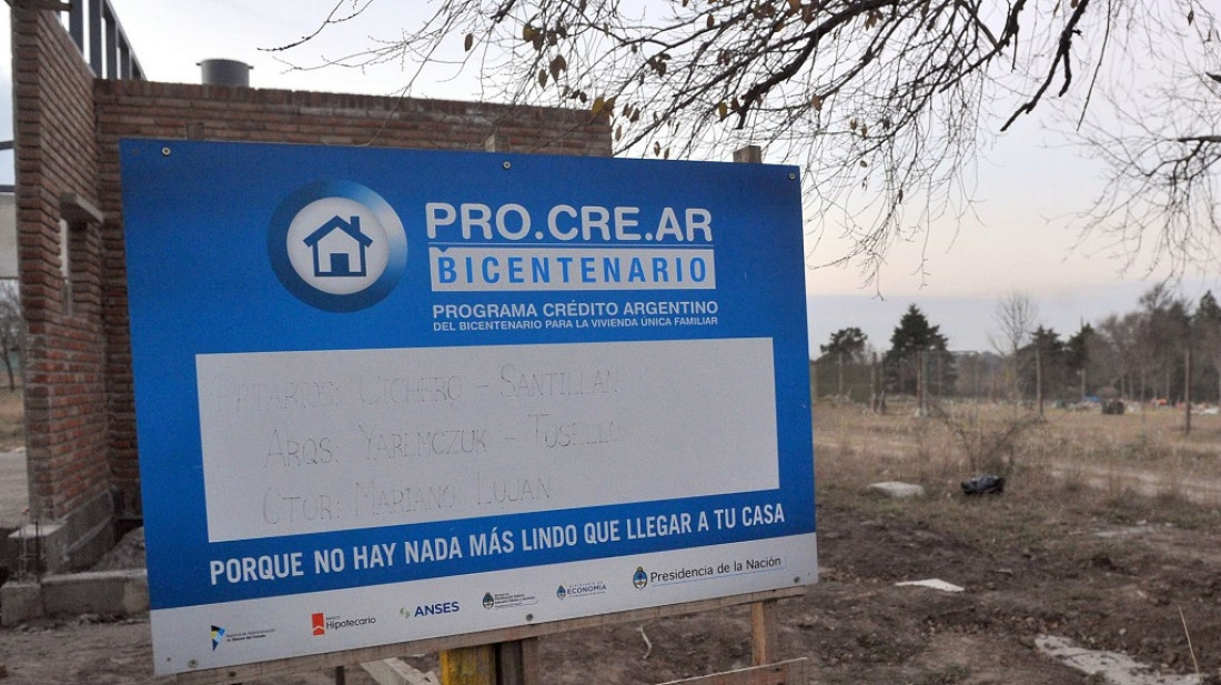 Relanzarán los créditos Procrear para construir la primera vivienda