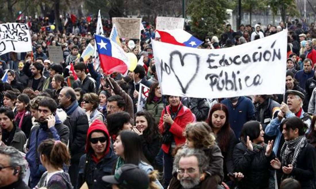 El movimiento estudiantil chileno volvió a copar las calles