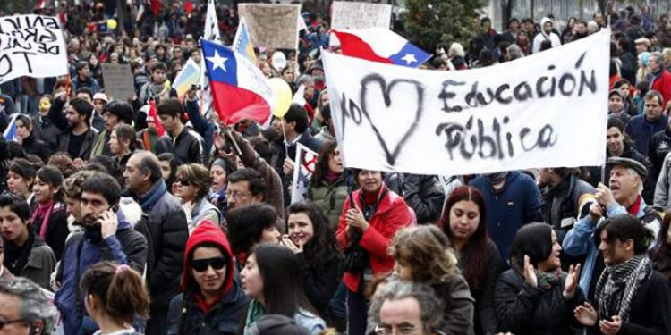 El movimiento estudiantil chileno volvió a copar las calles