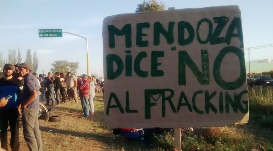 El fracking calentó el ambiente en Mendoza 