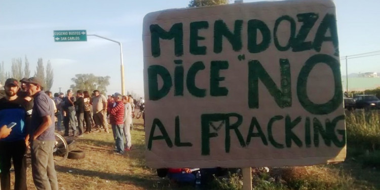 El fracking calentó el ambiente en Mendoza 