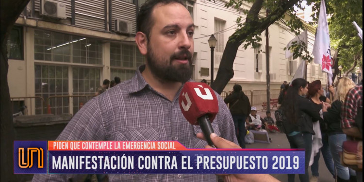 Marcha contra el presupuesto