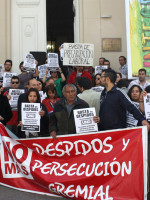 Trabajadores de prensa denunciaron despidos y persecución gremial