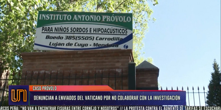 Próvolo: denuncian a enviados del Vaticano por no colaborar con la investigación 