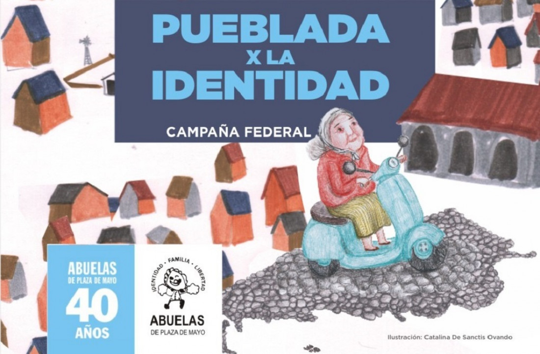 Lanzaron una "Pueblada por la identidad" por los 40 años de Abuelas