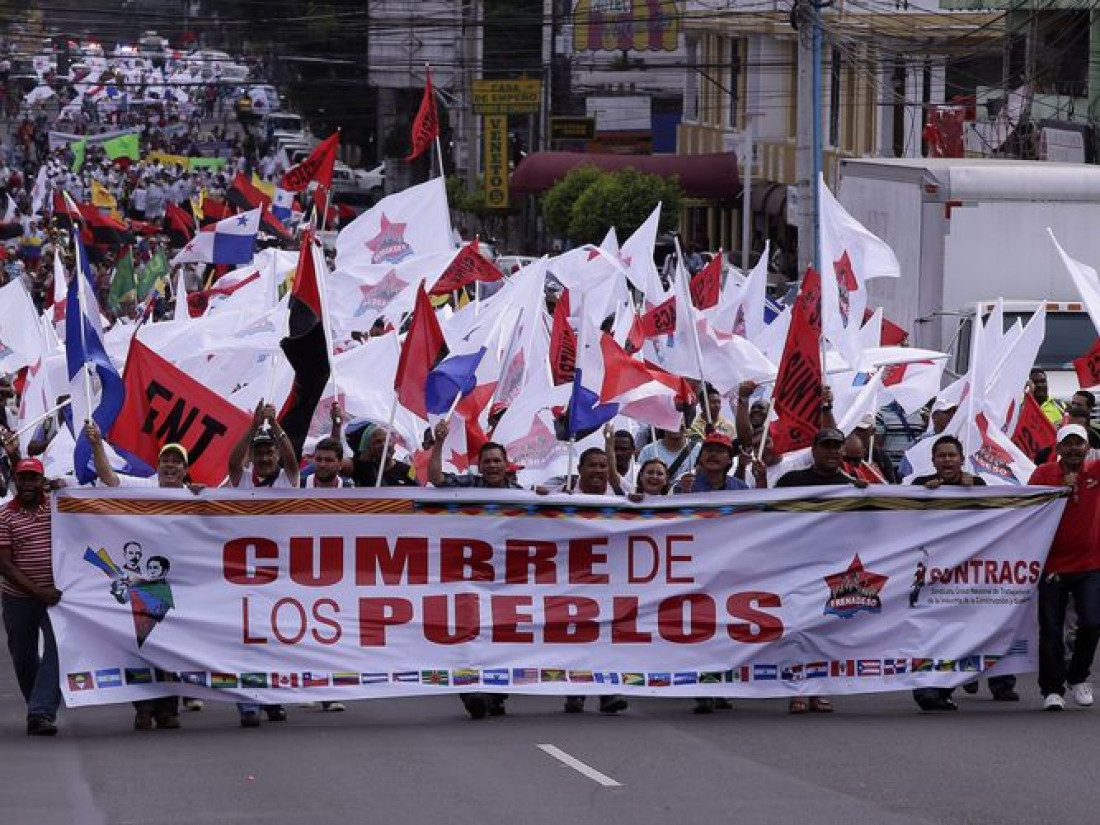 Hoy se realiza la Cumbre de los Pueblos