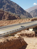 Habilitaron el puente que había sido arrastrado por un alud en 2016