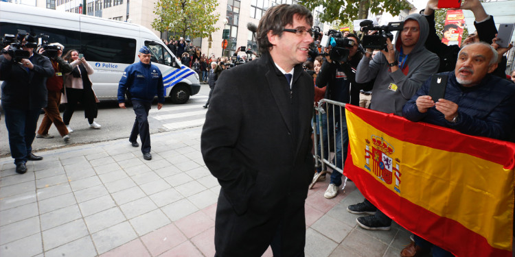Puigdemont quiere hacer campaña en Cataluña