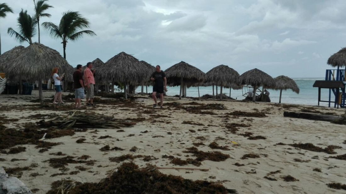 Una mendocina de vacaciones en Punta Cana vivió de cerca el paso de Irma