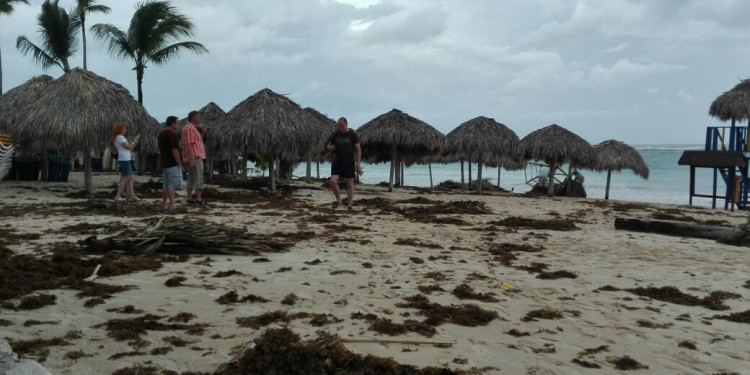Una mendocina de vacaciones en Punta Cana vivió de cerca el paso de Irma