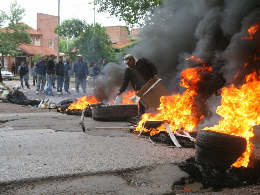 La crisis en las calles