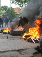 La crisis en las calles