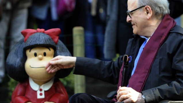 imagen Hace 54 años Quino creaba a Mafalda 