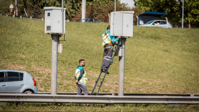 imagen Cámara y radares controlan en vacaciones el exceso de velocidad en rutas de todo el país