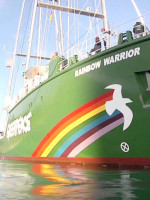 Greenpeace llegó a Buenos Aires con su nave insignia