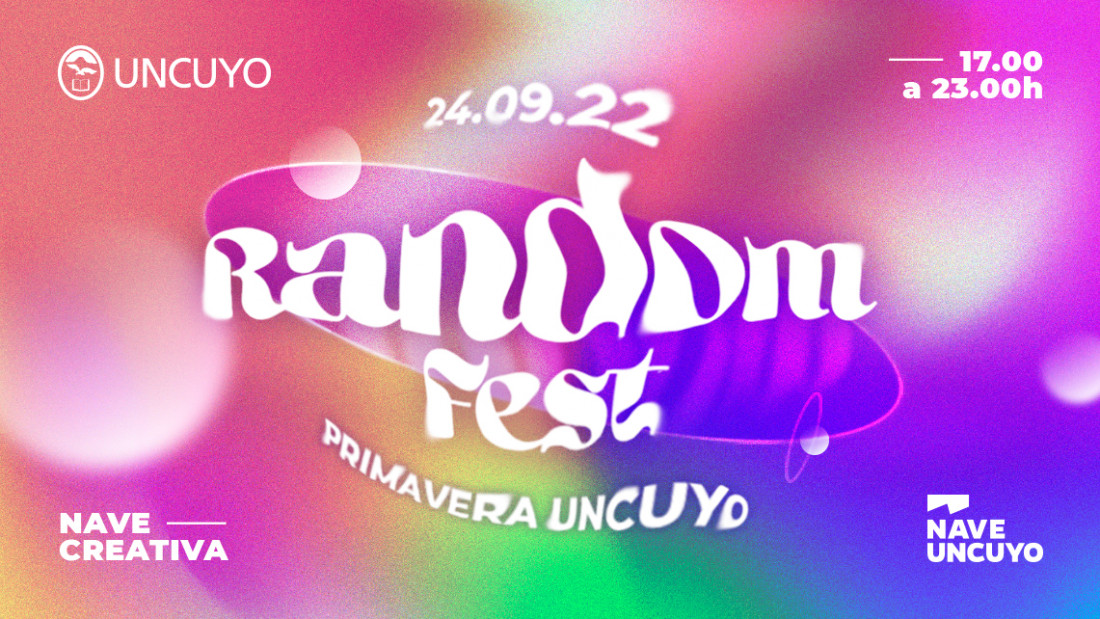 Se viene el Random Fest para celebrar con las y los estudiantes de la UNCUYO