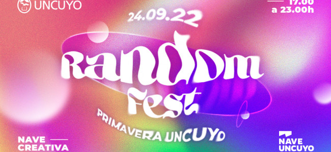 Se viene el Random Fest para celebrar con las y los estudiantes de la UNCUYO