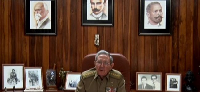 Así anunciaba Raúl Castro la muerte de su hermano Fidel