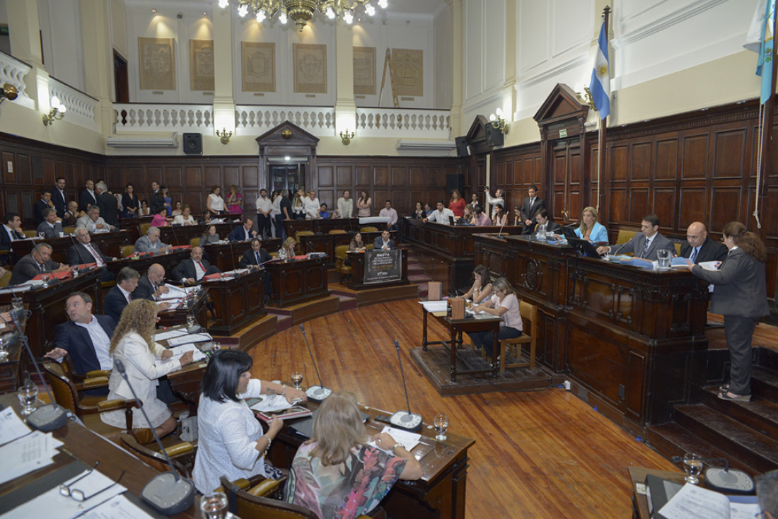 El item Aula se instaló en la Legislatura