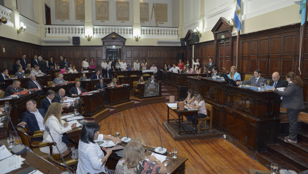 imagen El item Aula se instaló en la Legislatura