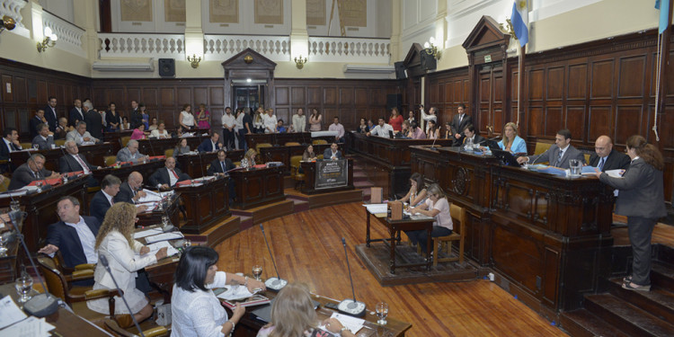 El item Aula se instaló en la Legislatura