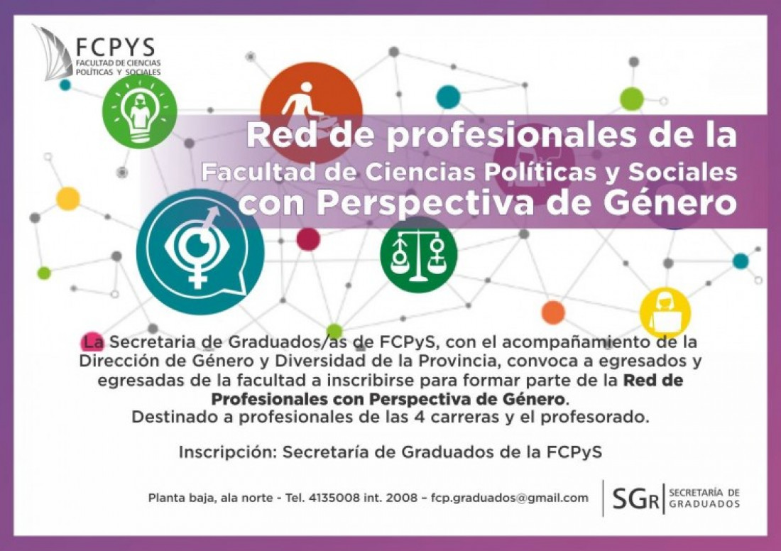 Red de profesionales con perspectiva de género en la FCPyS