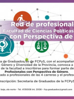 Red de profesionales con perspectiva de género en la FCPyS