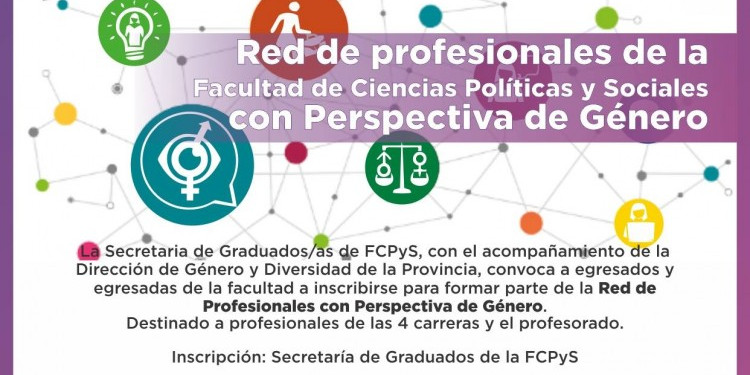 Red de profesionales con perspectiva de género en la FCPyS