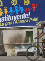 Conteo final en plebiscito ecuatoriano