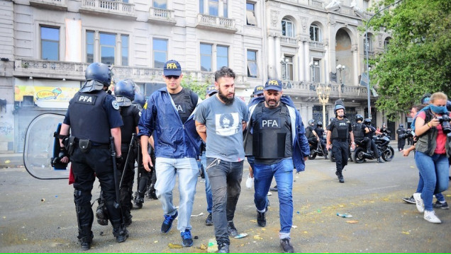imagen Procesaron a 33 personas por los incidentes de diciembre en el Congreso 
