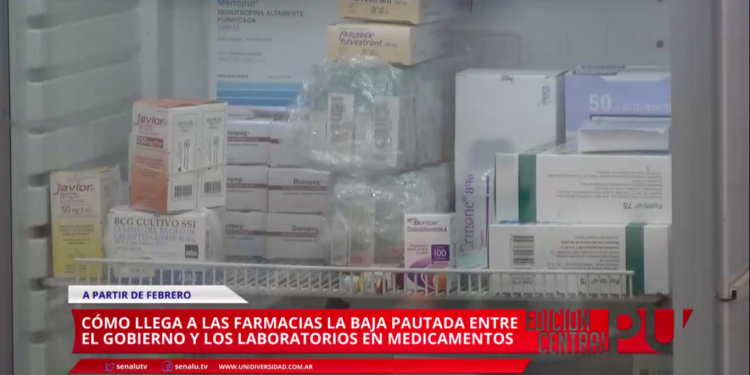 Bajan precio de los medicamentos