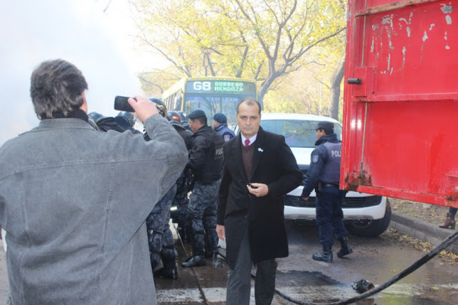 imagen La policía reprimió la protesta de ATE