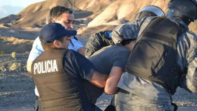 imagen San Juan: reprimen a ambientalistas