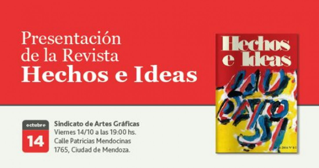 Presentan la Revista Hechos e Ideas