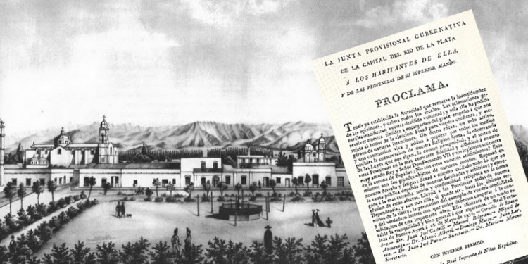 Pulperías, parroquias y plazas públicas: así se informaba la sociedad mendocina en la Revolución de Mayo